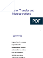 Register Transfer and Microoperations