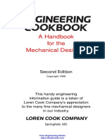 Engineering Cookbook A Handbook For The Mechanical Designer