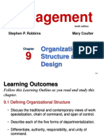 10erobbins - PPT09 - Organ. Structure and Design