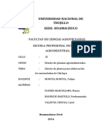 Diseno de Planta para Mermelada de Chiclayo