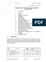 Design Basis Memorandum - Mechanical Equipment and Systems