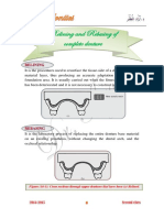 Relining and Rebasing of Complete Denture