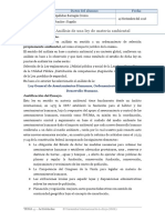 Análisis de Una Ley de Materia Ambiental