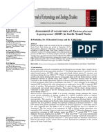 Assessment of Occurrence of Enterocytozoon Hepatopenaei in South Tamil Nadu