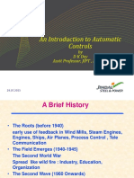 An Introduction To Automatic Controls