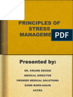 Principles of Stress Management