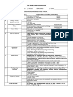 Fall Risk Assessment