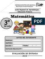 3-ERAI-Matematica Tercer Grado Primaria