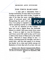 The True Harvard 1903 William James