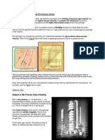 Column Diameter and Pressure Drop Graph