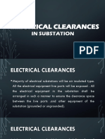 Electrical Clearances