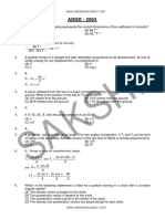 AIEEE-2004paper With Solutions