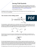 Deciphering Weld Symbols