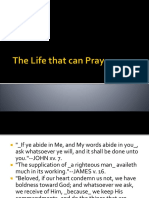 The Life That Can Pray