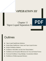 Unit Operation Iii: Vapor-Liquid Separation Processes