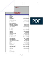 Balance Sheet: Bright, PT