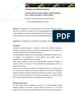 Synthesis of β: Chemistry Centre, School of Sciences, University of Minho e-mail: amcampos@quimica.uminho.pt