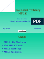 Multiprotocol Label Switching (MPLS) : Alcatel Internetworking Division