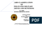 Hazard Classification of United States Military Explosives and Munitions USA 2009 PDF