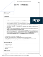 EBX5 Documentation - Installation Note For Tomcat 8.x