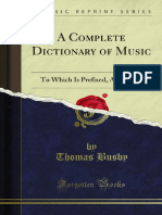 A Complete Dictionary of Music 1000016810