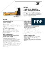 Data Sheet Cat 3516a