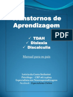 Transtornos-De-Aprendizagem TDAH, Dislexia e Discalculia. Manual para Pais. PDF-1