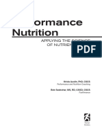 Austin and Seebohar - Performance Nutrition. Nutrient Timing