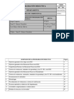 Programación Galileo 18 PDF