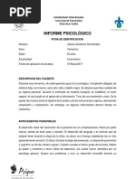 Informe Psicologico