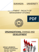 Mohanlal Sukhadia University: Department: Faculty of Management Studies