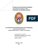 Montesinos Solórzano, César. Tesis de Ing. de Minas. 2007