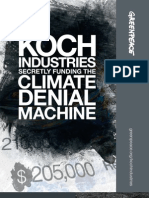 Koch Industries Secretly Fund