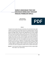 ID Pengaruh Lingkungan Toko Dan Kecenderung PDF