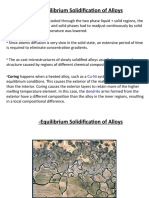 Non-Equilibrium Solidification of Alloys