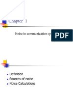 Noise in Communication Systems