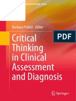 (Essential Clinical Social Work Series) Barbara Probst (Eds.) - Critical Thinking in Clinical Assessment and Diagnosis-Springer International Publishing (2015)