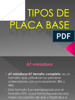 Tipos de Placa Base