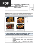 Examen de Educacion C. Art 2018