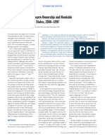 Rates of Household Firearm Ownership and Homicide Across US Regions and States, 1988-1997