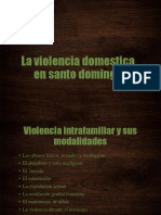 Violencia Domestica en Republica Dominicana.