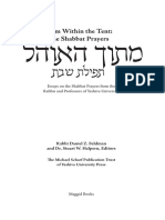 Productattachments Files L o Look Inside - Mitokh Ha-Ohel Shabbat Prayer