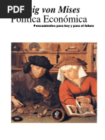 Politica Economica Von Mises