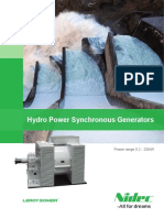 Hydro Power Synchronous Generators