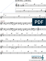 De Punta A Punta - Piano PDF