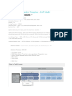 Automotive Template Bosch - SAP Model