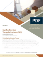 Cognitive Behavioral Therapy For Psychosis (CBTP)