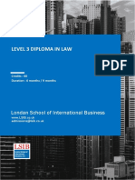 Level 3 Diploma in Law