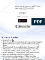 Oracle Approvals Management (AME) Case Studies For AP, PO and HR