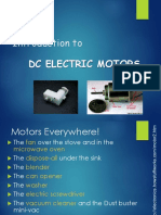 Introduction To DC Electric Motors